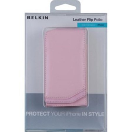 BELKIN Flip Folio Case For 3G Iphone - Pink F8Z337-PNK